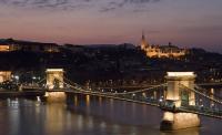 Panorama from Hotel Sofitel Chain Bridge in Budapest Panorama from Hotel Sofitel Chain Bridge in Budapest